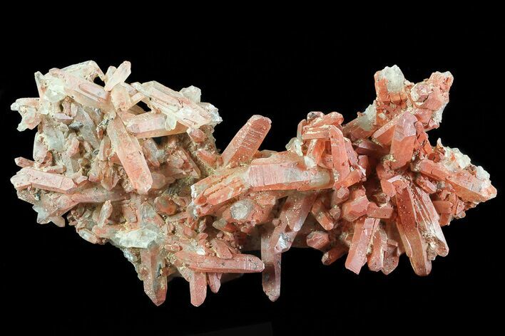 Natural Red Quartz Crystals - Morocco #70759